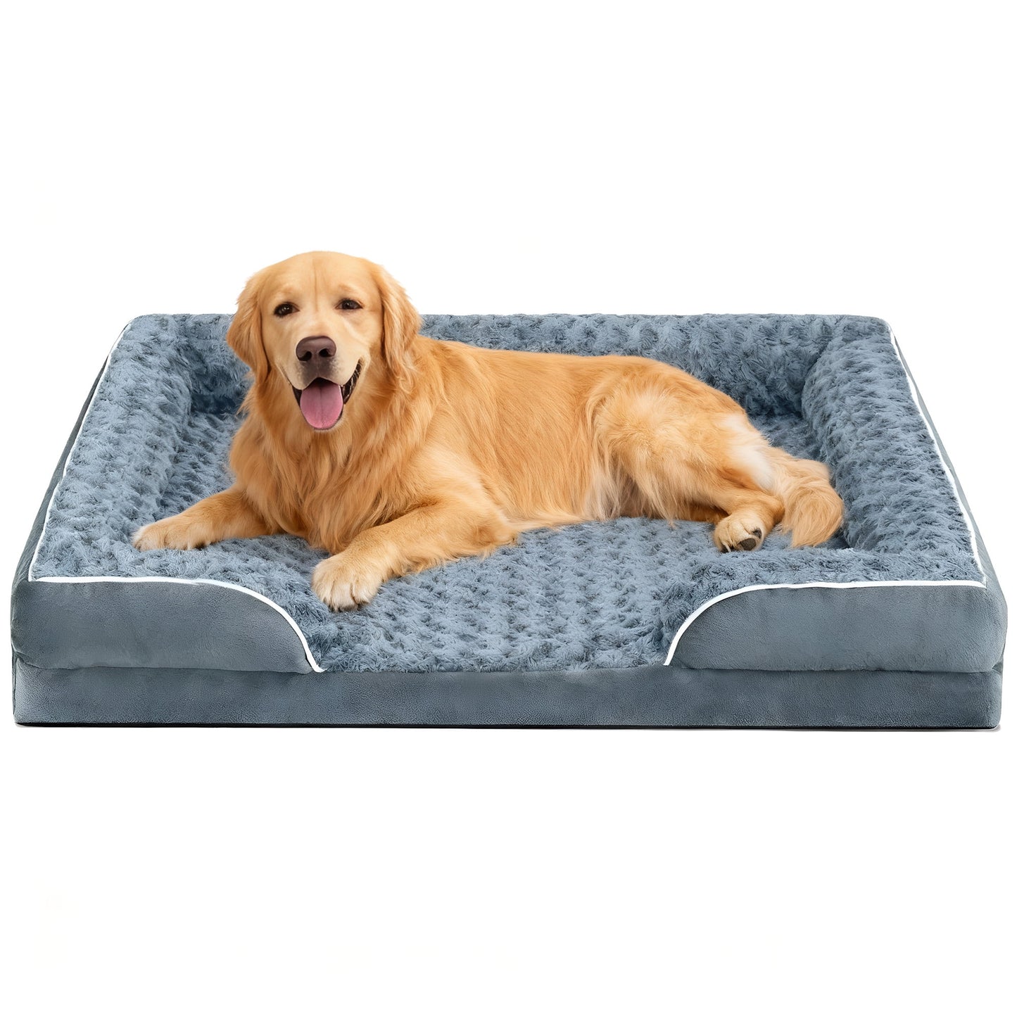 The Supreme Throne Unit™ — Waterproof Orthopedic Sofa Bed for Large Dogs