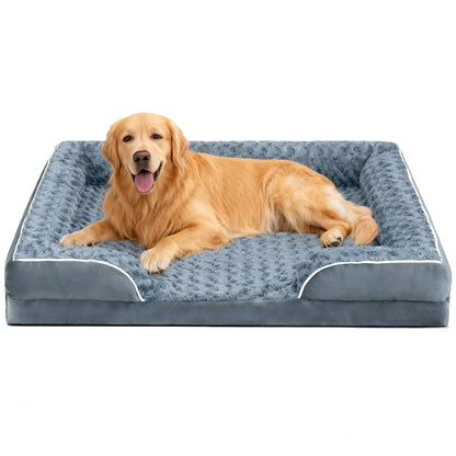 The Supreme Throne Unit™ — Waterproof Orthopedic Sofa Bed for Large Dogs