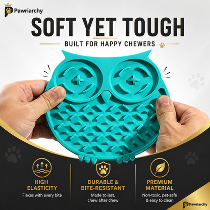 The Boredom Suppression Mat™ — Slow Feeder Lick Mat for Dogs & Cats