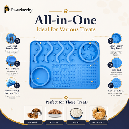 The Behavioral Compliance Mat™ — Slow Feeder Dog Lick Mat