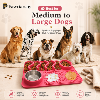 The Behavioral Compliance Mat™ — Slow Feeder Dog Lick Mat