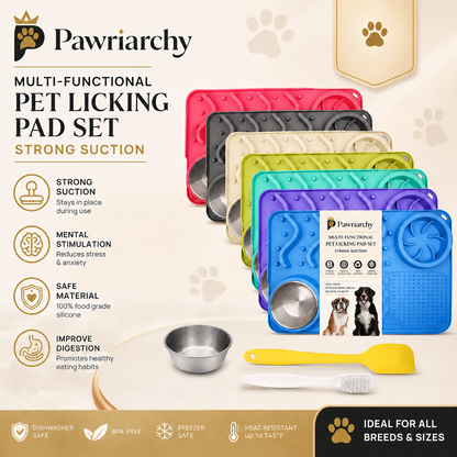 The Behavioral Compliance Mat™ — Slow Feeder Dog Lick Mat