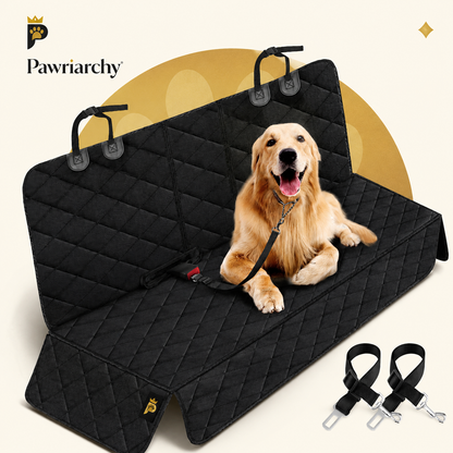 The Backseat Defense Shield™ — Waterproof Dog Car Seat Cover