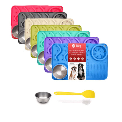 The Behavioral Compliance Mat™ — Slow Feeder Dog Lick Mat